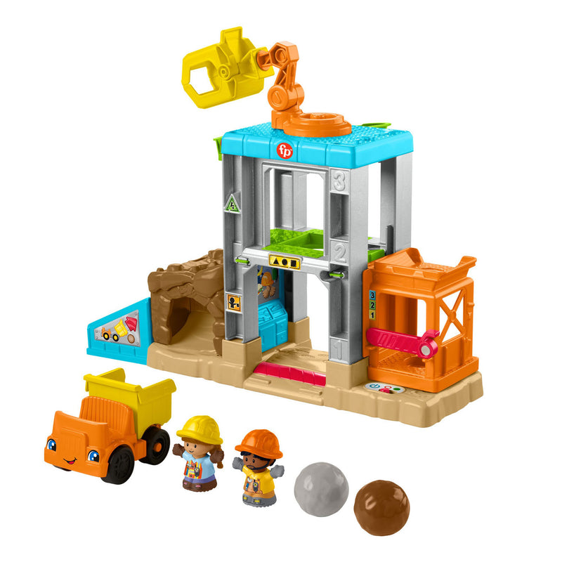 Load image into Gallery viewer, Fisher Price Little People Leren Laden Bouwplaats
