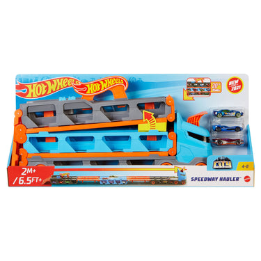 Hot wheels speedway oplegger speelset - speelgoedvoertuig