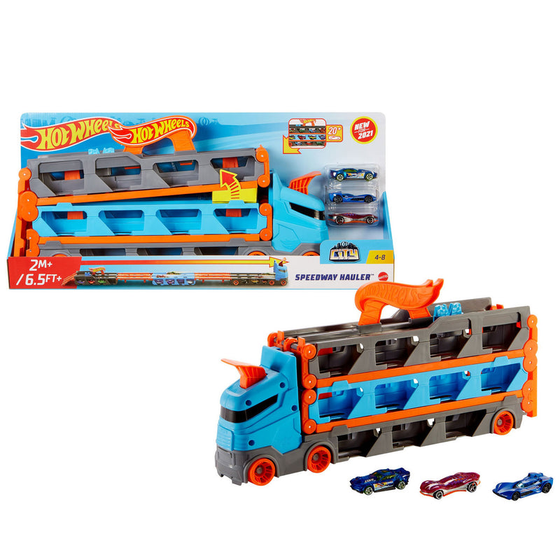 Load image into Gallery viewer, Hot wheels speedway oplegger speelset - speelgoedvoertuig
