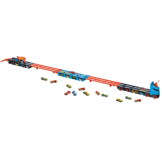 Hot wheels speedway oplegger speelset - speelgoedvoertuig