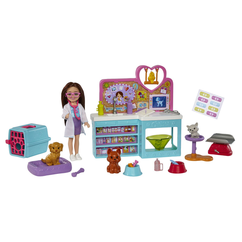 Load image into Gallery viewer, Mattel Chelsea Pop Dierenarts Speelset
