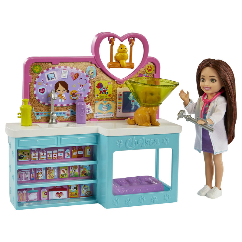 Load image into Gallery viewer, Mattel Chelsea Pop Dierenarts Speelset
