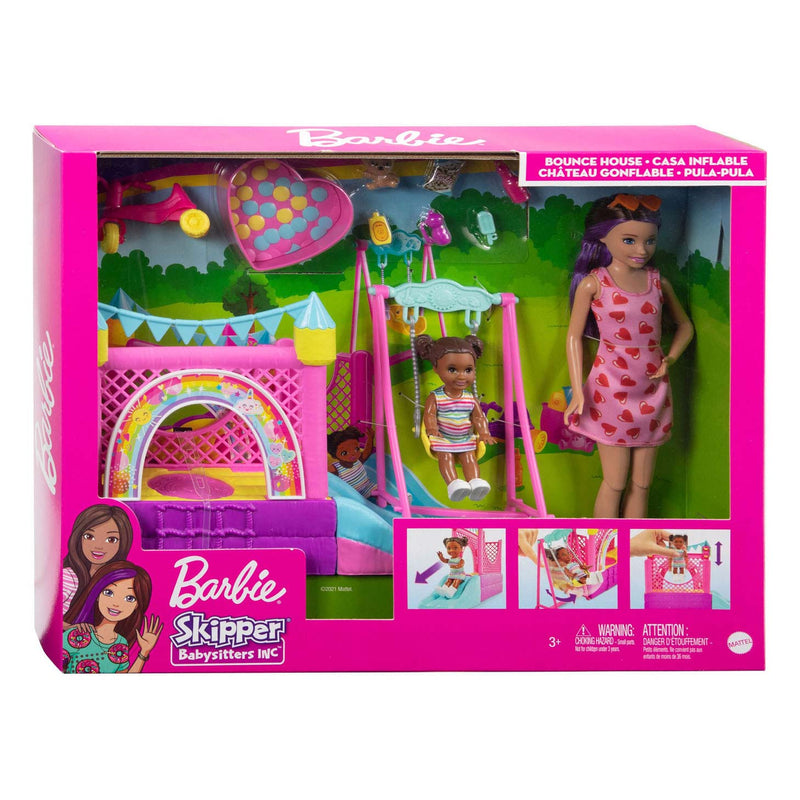 Load image into Gallery viewer, Mattel barbie skipper storytelling pop speelset
