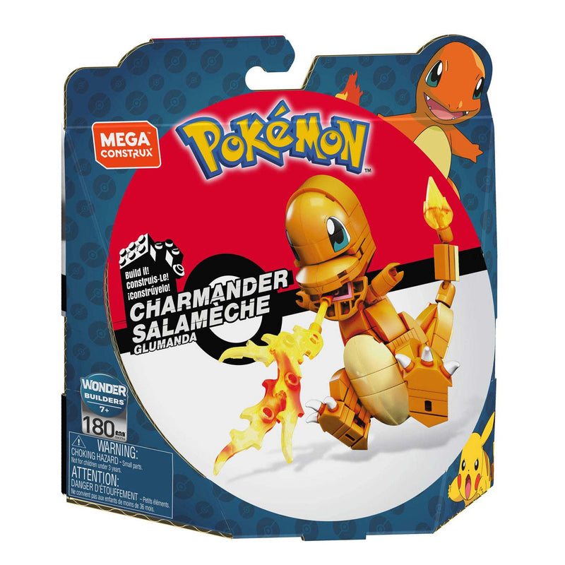 Load image into Gallery viewer, Mega construx pokémon bouwset - charmander - 180dlg.
