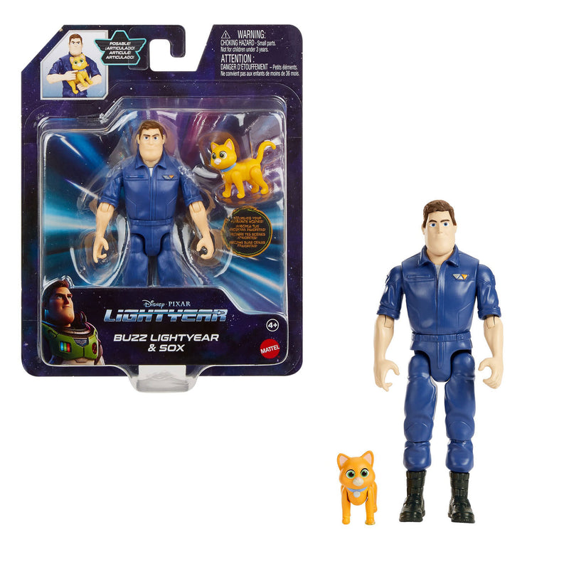 Load image into Gallery viewer, Mattel Pixar Buzz Lightyear Jumpsuit Speelfiguur
