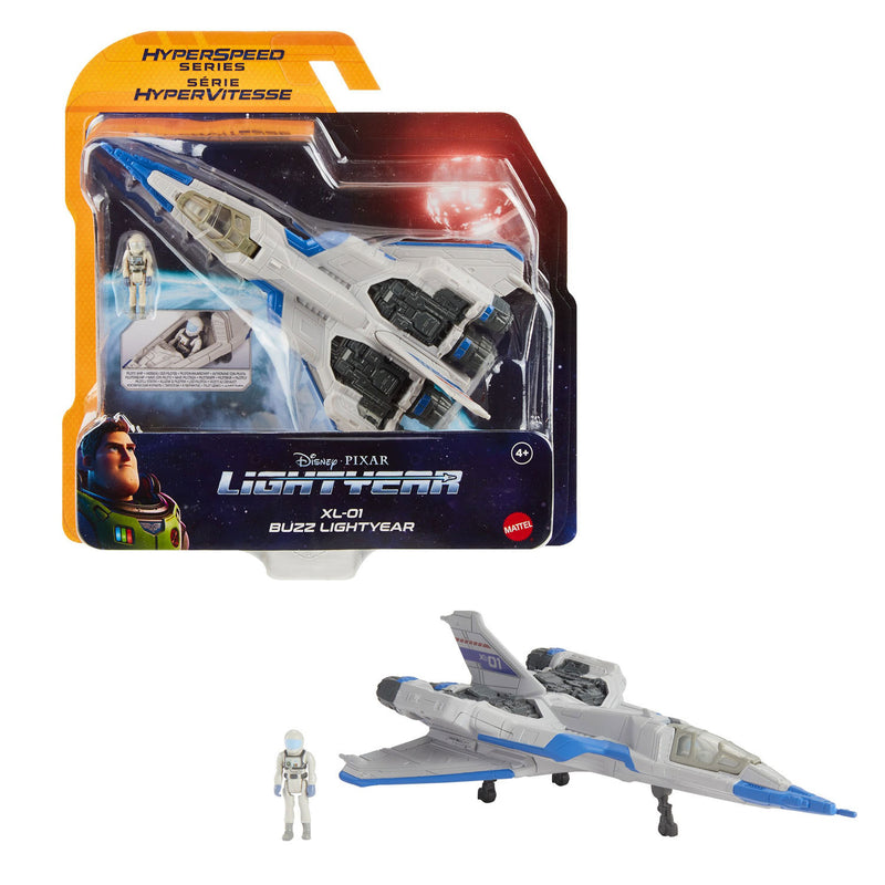 Load image into Gallery viewer, Mattel lightyear flight buzz + xl-01 spaceship vliegtuig
