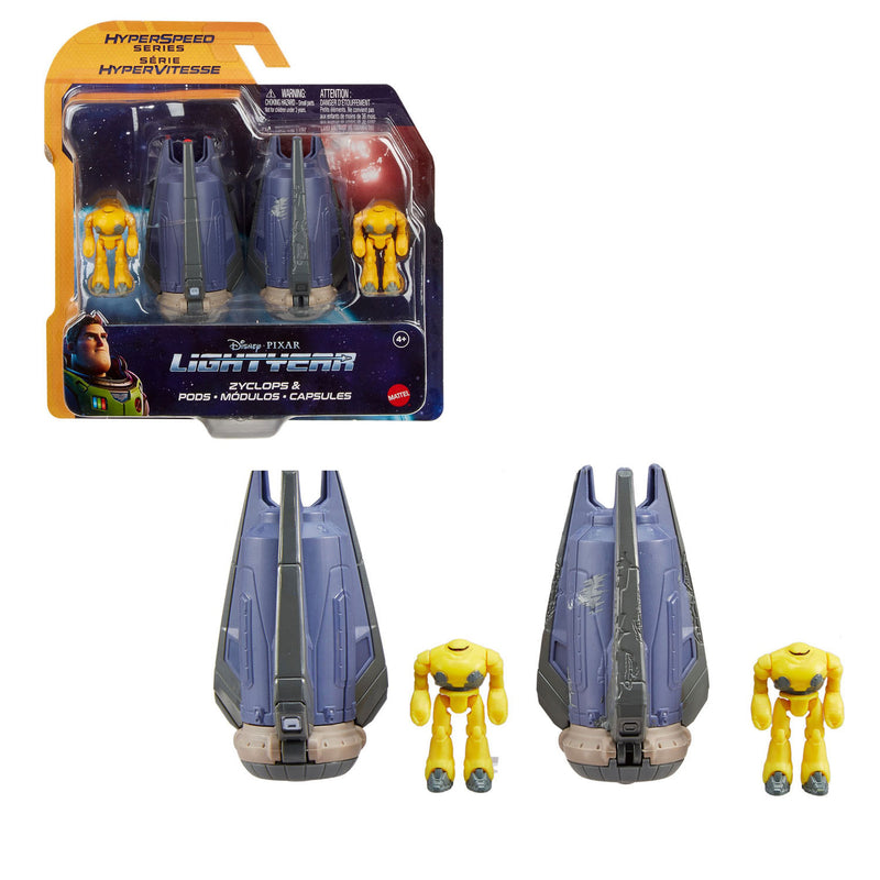 Load image into Gallery viewer, Mattel Lightyear Flight Cyclops Enemy Fighter Vliegtuig
