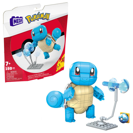 Mattel mega construx pokémon bouwset - squirtle - 199dlg.