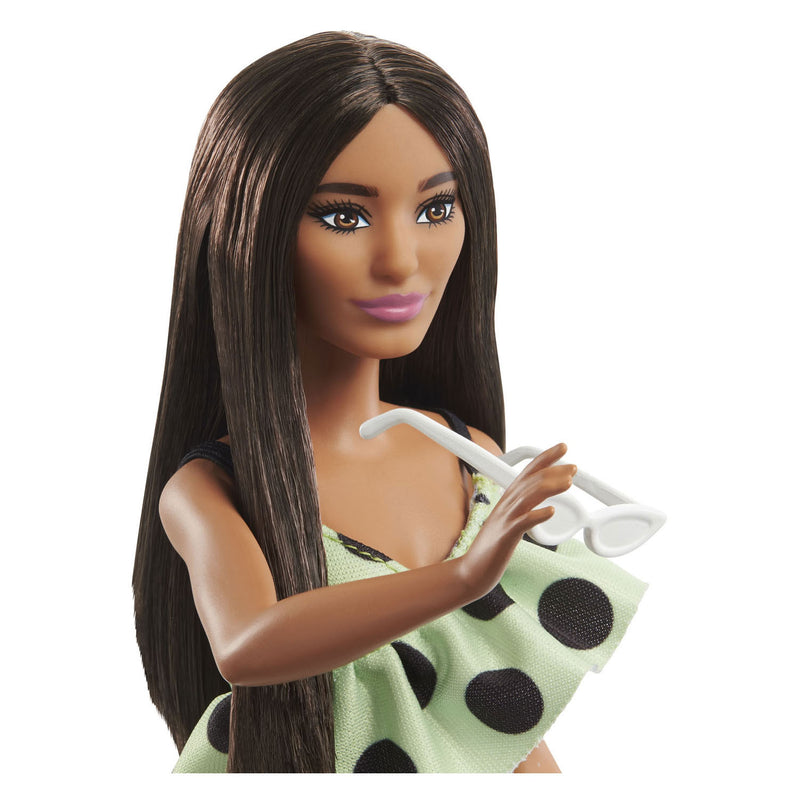 Load image into Gallery viewer, Mattel barbie fashionistas pop - lime groen polka dots
