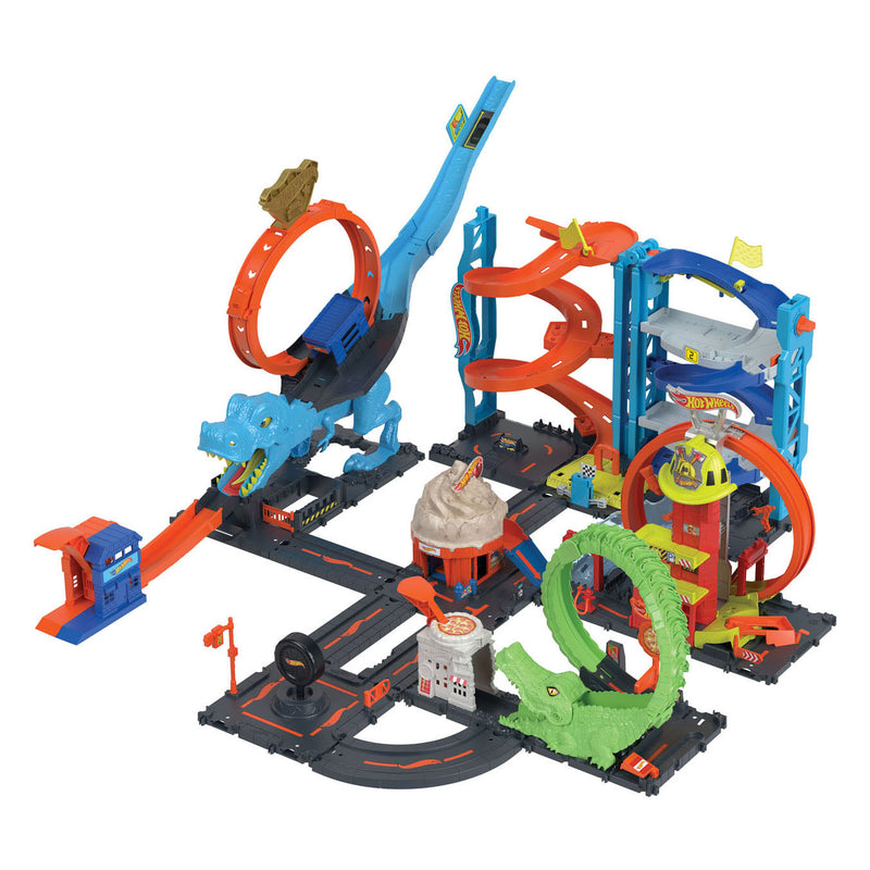 Load image into Gallery viewer, Hot wheels city transformerende racetoren
