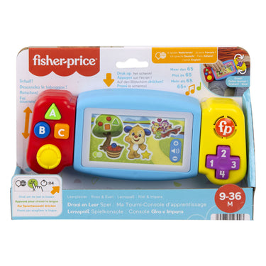 Mattel fisher price draai en leer spel