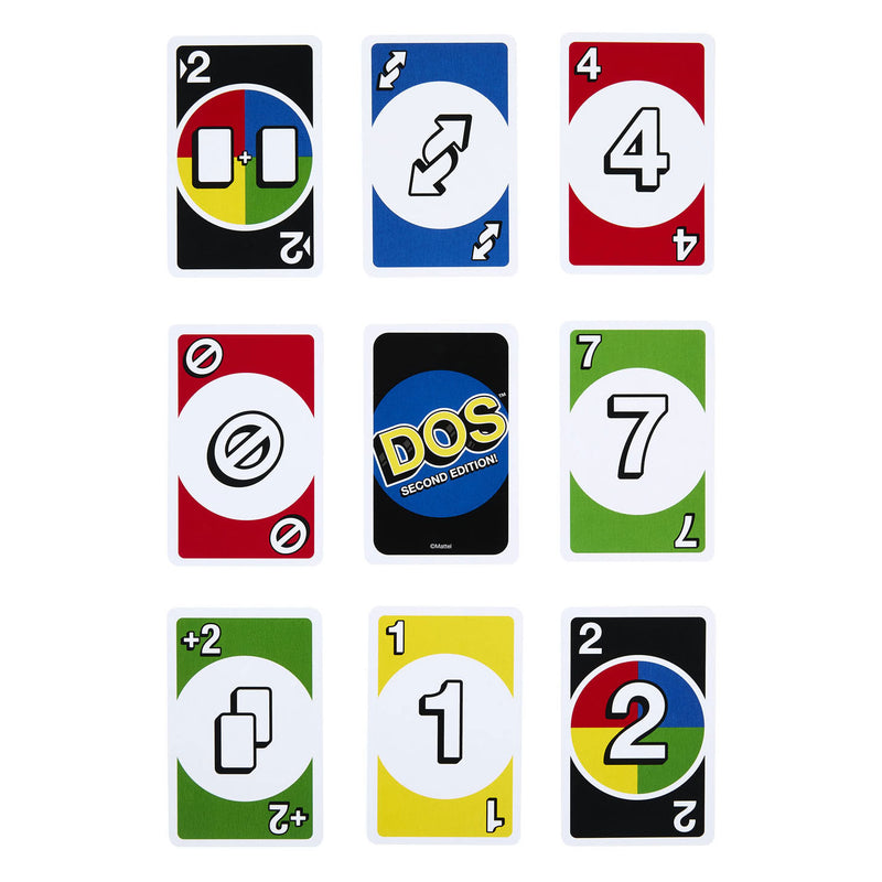 Load image into Gallery viewer, Mattel games uno dos second edition
