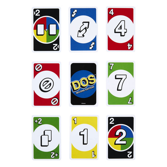 Mattel games uno dos second edition