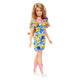 Barbie fashionistas - bloemenjurk - pop met syndroom van down
