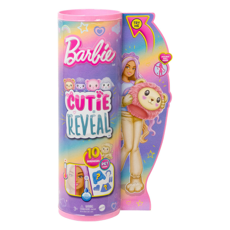 Load image into Gallery viewer, Mattel Cutie Reveal Pop Cozy Cute Tees Series Lion
