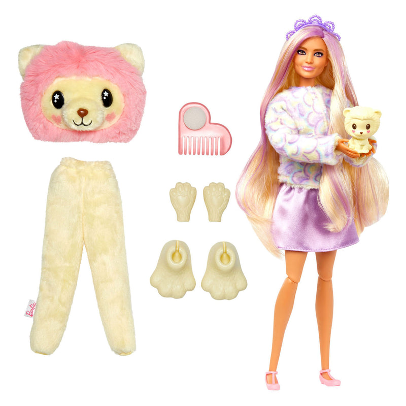 Load image into Gallery viewer, Mattel Cutie Reveal Pop Cozy Cute Tees Series Lion
