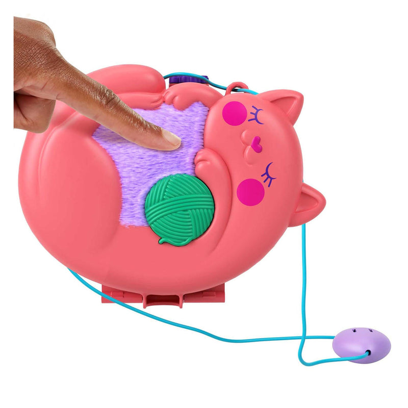 Load image into Gallery viewer, Mattel Polly Pocket Shani de Knuffelkat Speelset
