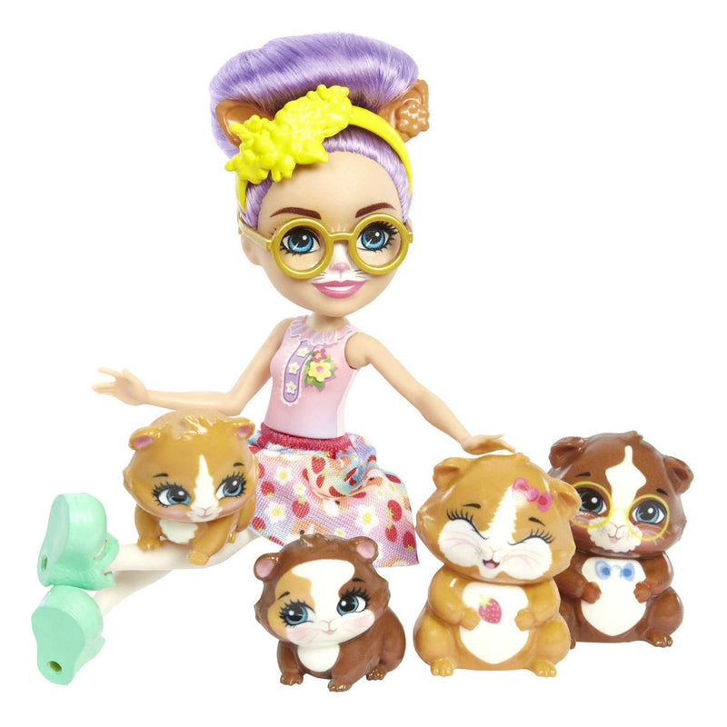 Load image into Gallery viewer, Mattel Enchantimals City Tails Pop Glee Cavia en Caviavriendjes
