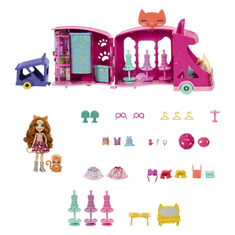 Load image into Gallery viewer, Mattel Enchantimals Glam Party Modetruck Speelset
