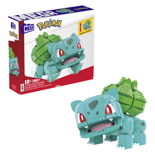 Mattel mega construx pokémon bouwset jumbo bulbasaur - 789dlg.