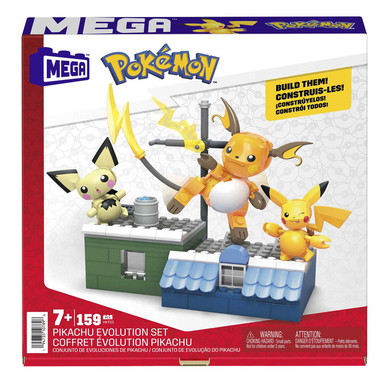 Load image into Gallery viewer, Mattel mega construx bouwset pikachu evolution
