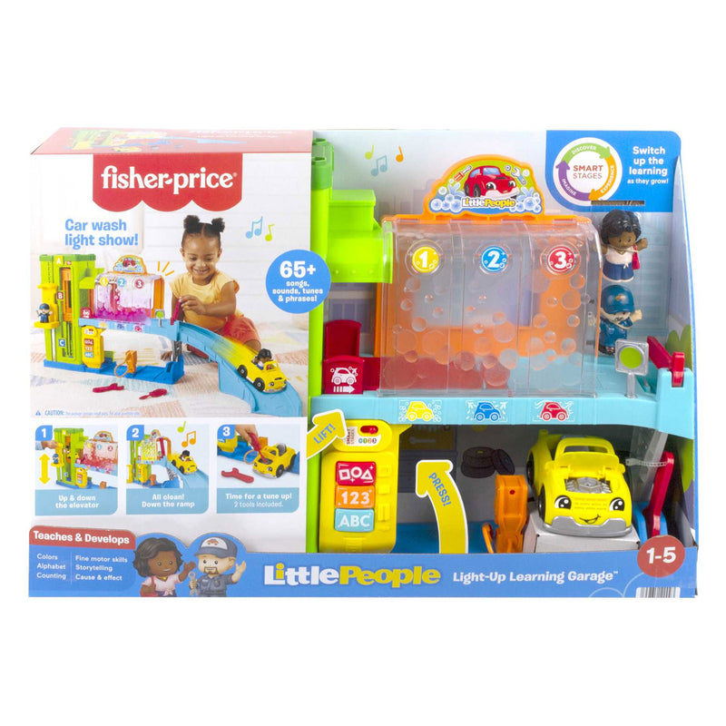 Load image into Gallery viewer, Fisher-price little people light-up learning garage - speelgoedgarage
