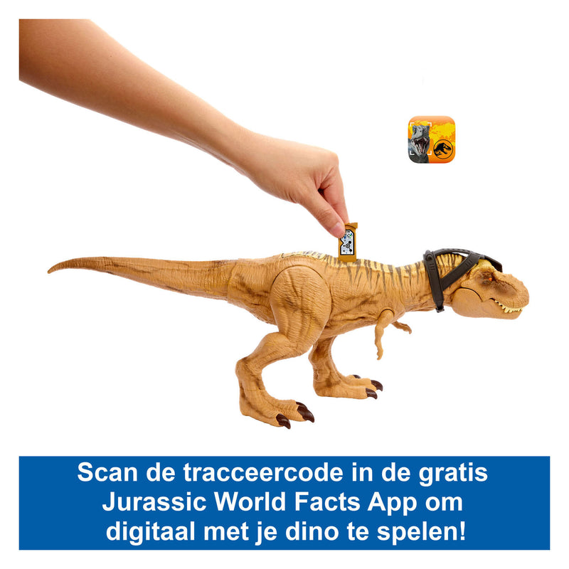 Load image into Gallery viewer, Mattel jurassic world tyrannosaurus t-rex dinosaurusfiguur
