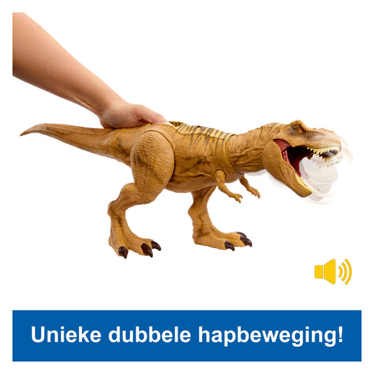 Mattel jurassic world tyrannosaurus t-rex dinosaurusfiguur