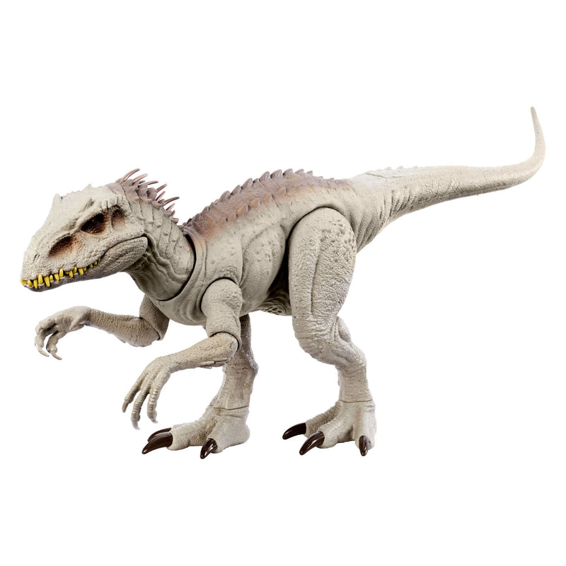 Load image into Gallery viewer, Mattel Jurassic World Camoufleren en Vechten Indominus Rex Speelfiguur
