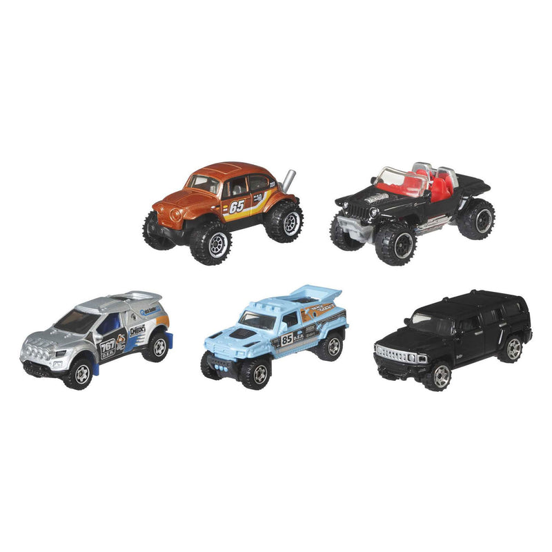 Load image into Gallery viewer, Mattel matchbox basics auto's, 5st.
