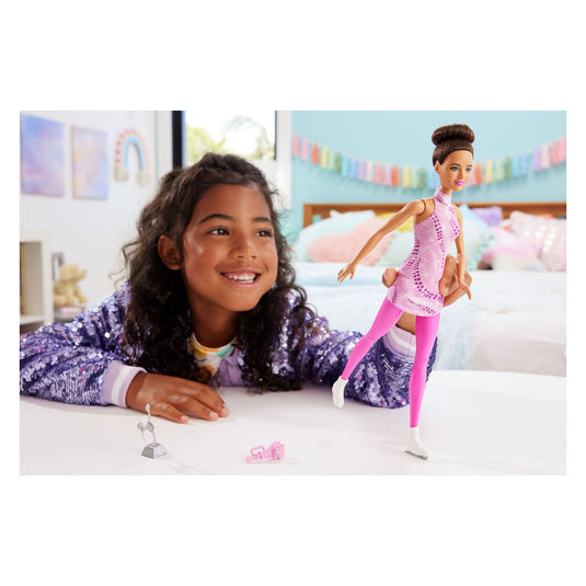 Mattel barbie kunstschaatsster modepop