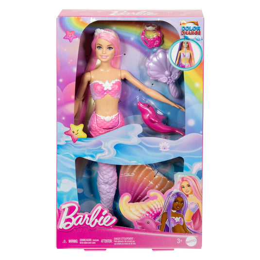 Barbie a touch of magic zeemeermin modepop roze