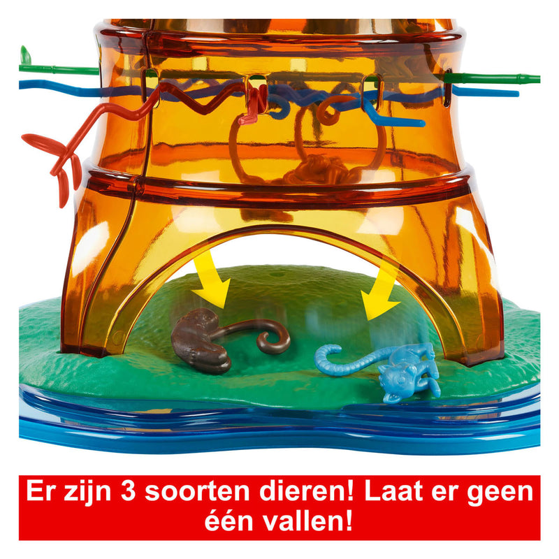 Load image into Gallery viewer, Mattel games vallende aapjes schommelend boomfeest kinderspel

