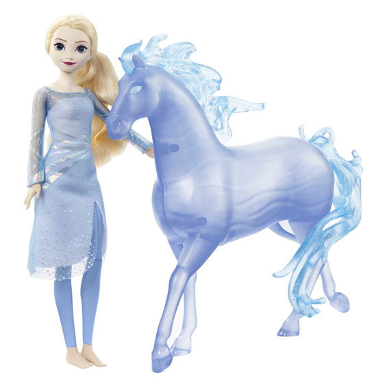 Load image into Gallery viewer, Mattel Frozen Modepop Elsa en Nokk
