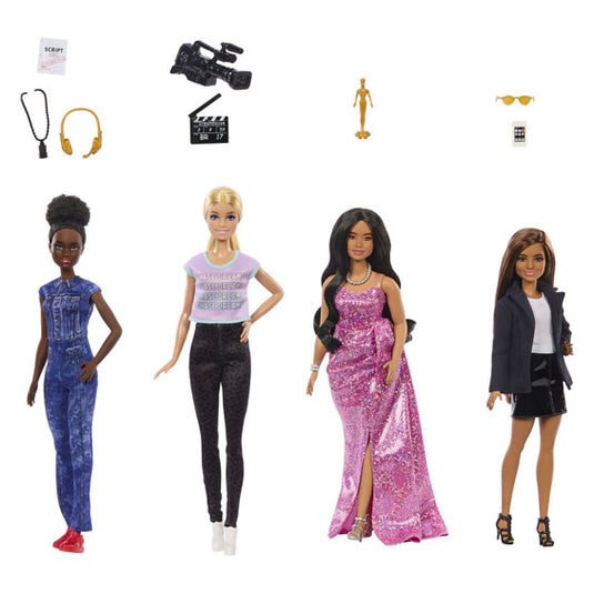 Mattel barbie carriere van het jaar vrouwen in films modepoppen