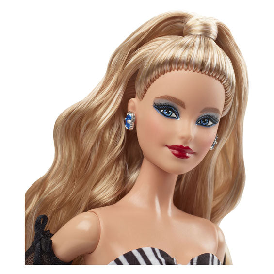 Load image into Gallery viewer, Mattel barbie 65ste blauwe saffieren verjaardag modepop
