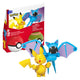 Mattel mega construx pikachu zubat bouwset, 40dlg.