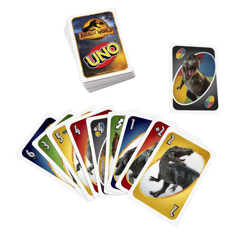 Load image into Gallery viewer, Mattel uno jurassic world: dominion kaartspel
