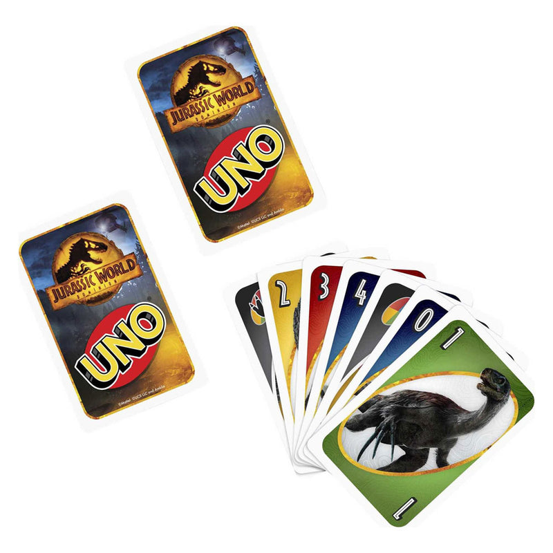 Load image into Gallery viewer, Mattel uno jurassic world: dominion kaartspel
