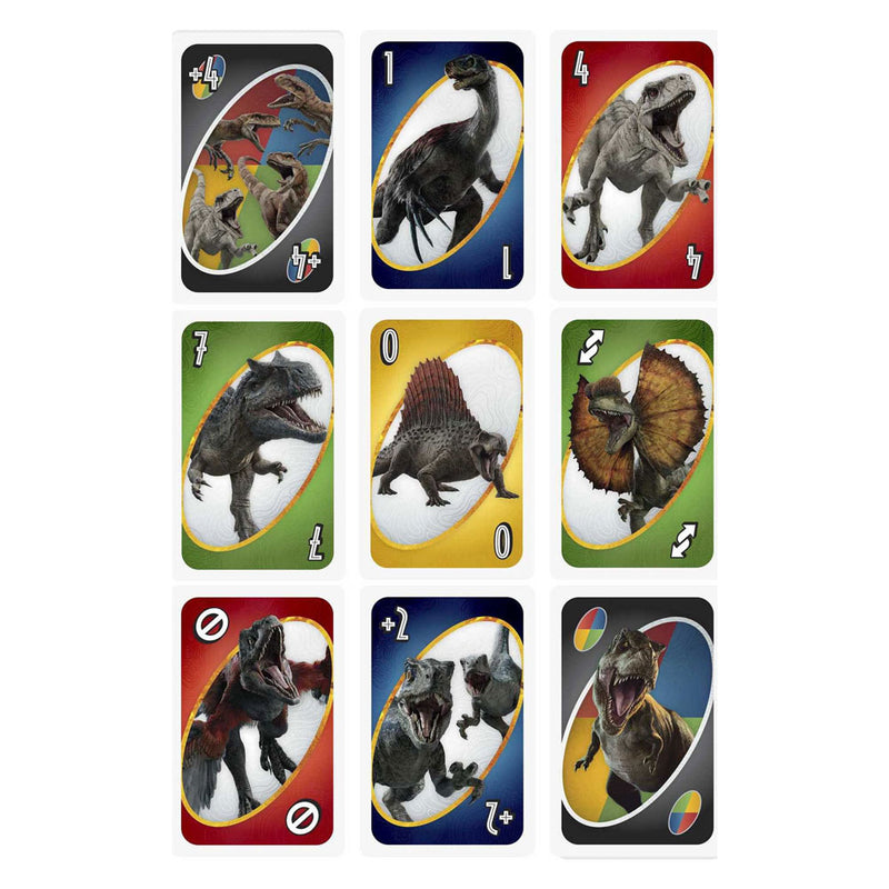 Load image into Gallery viewer, Mattel uno jurassic world: dominion kaartspel
