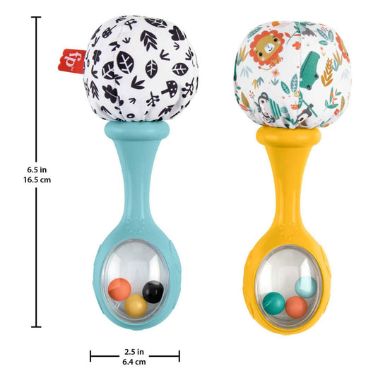 Fisher-price schud en rammel sambaballen - rammelaar