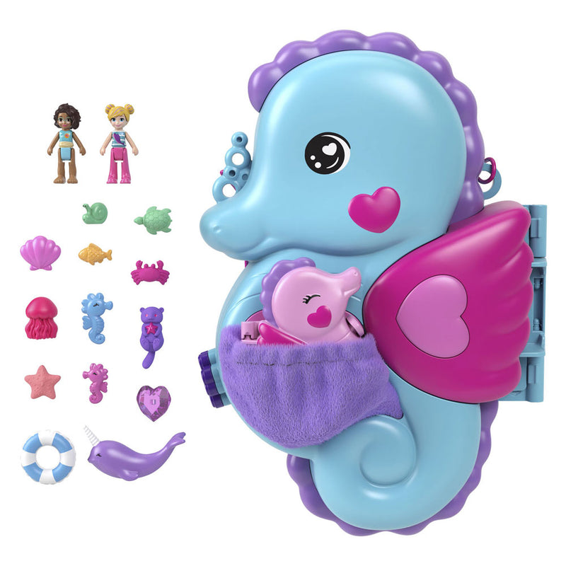 Load image into Gallery viewer, Mattel Polly Pockey Daddy Me Zeepaardtas
