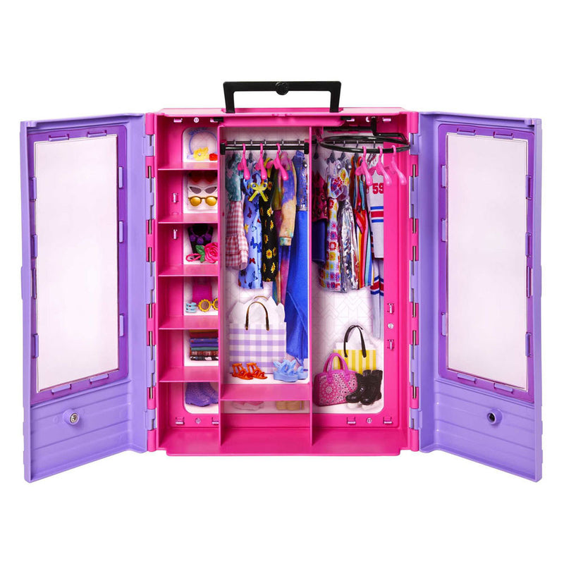Load image into Gallery viewer, Mattel barbie ultieme kledingkast met hangers
