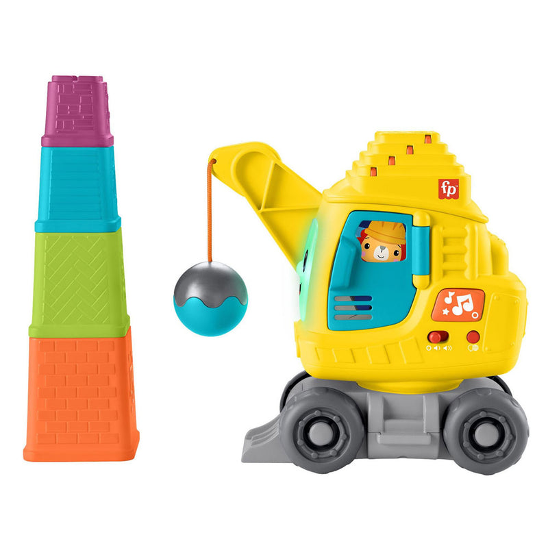 Load image into Gallery viewer, Mattel fisher-price tel- en stapelkraan
