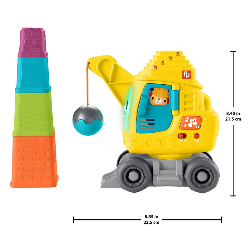 Load image into Gallery viewer, Mattel fisher-price tel- en stapelkraan
