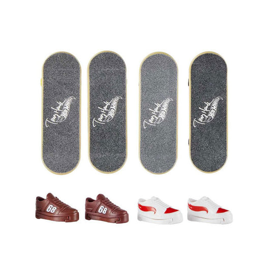 Hot wheels vingerskateboard multipack, 6dlg.