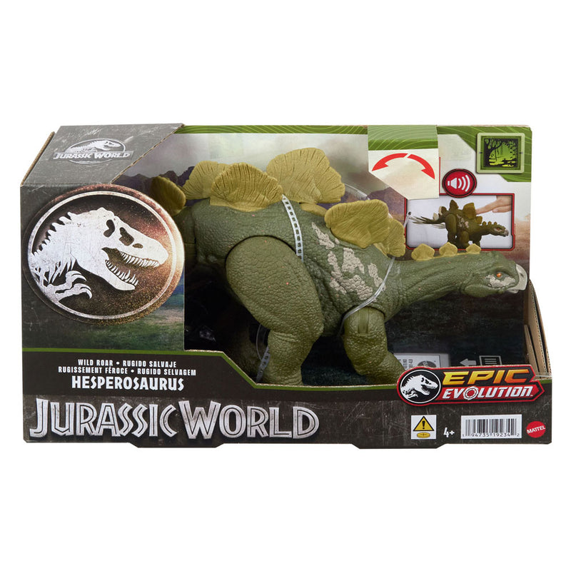 Load image into Gallery viewer, Mattel jurassic world hesperosaurus dinosaurus speelfiguur
