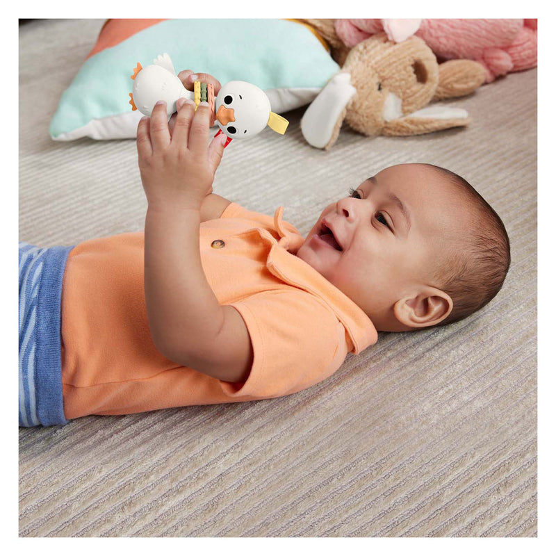 Load image into Gallery viewer, Fisher price bijt rammelaar eend
