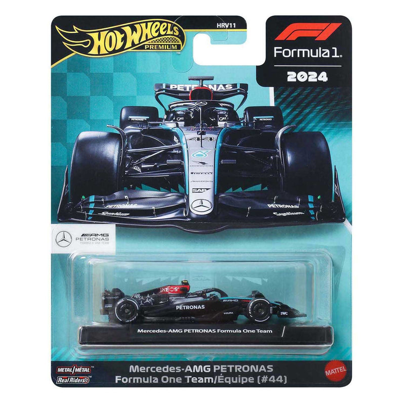 Load image into Gallery viewer, Hot wheels lewis hamilton mercedes-benz formule 1 raceauto 1:64
