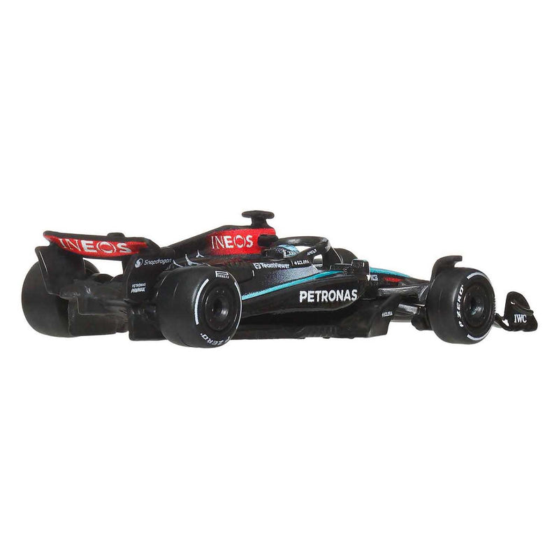 Load image into Gallery viewer, Mattel hot wheels george russell mercedes-benz formule 1 raceauto 1:64
